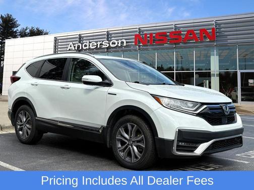 Platinum White Pearl 2020 Honda CR-V Hybrid Touring