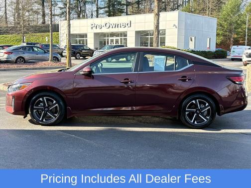 Rosewood Metallic 2024 Nissan Sentra SV