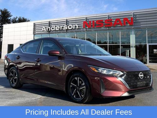 Rosewood Metallic 2024 Nissan Sentra SV