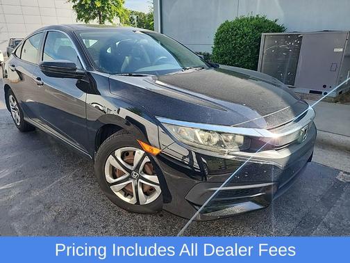 Crystal Black Pearl 2016 Honda Civic LX