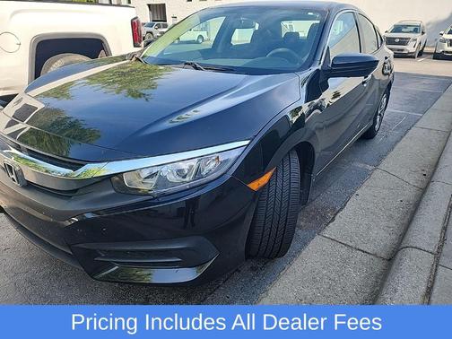 Crystal Black Pearl 2016 Honda Civic LX