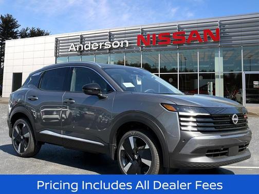 Gun Metallic 2026 Nissan Kicks SR