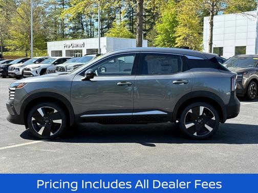 Gun Metallic 2026 Nissan Kicks SR