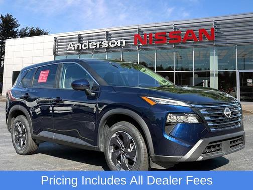 Deep Ocean Blue Pearl 2024 Nissan Rogue SV