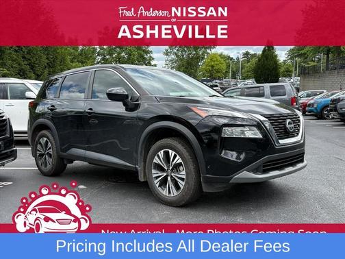 Super Black 2023 Nissan Rogue SV
