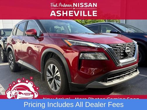 Scarlet Ember Tintcoat 2023 Nissan Rogue SV