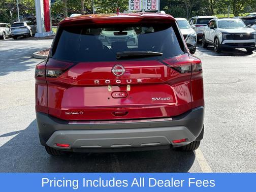 Scarlet Ember Tintcoat 2023 Nissan Rogue SV