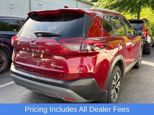 Scarlet Ember Tintcoat 2023 Nissan Rogue SV
