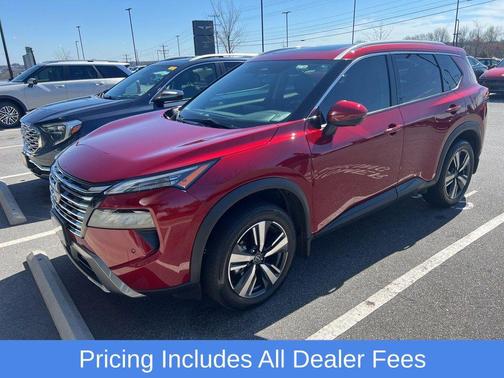 Scarlet Ember Tintcoat 2024 Nissan Rogue SL