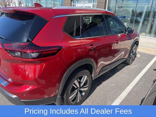 Scarlet Ember Tintcoat 2024 Nissan Rogue SL