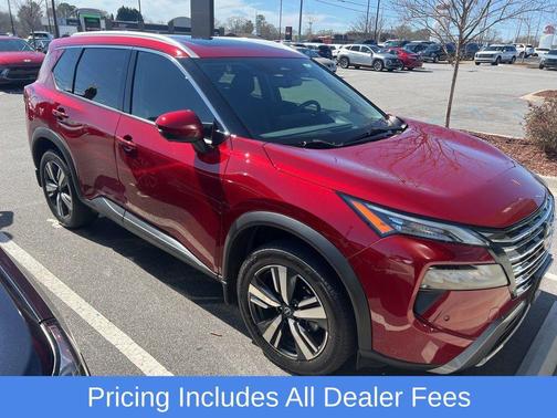 Scarlet Ember Tintcoat 2024 Nissan Rogue SL