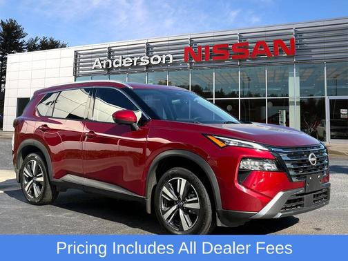 Scarlet Ember Tintcoat 2024 Nissan Rogue SL