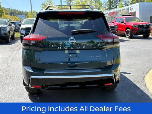 Obsidian Green 2026 Nissan Rogue Platinum
