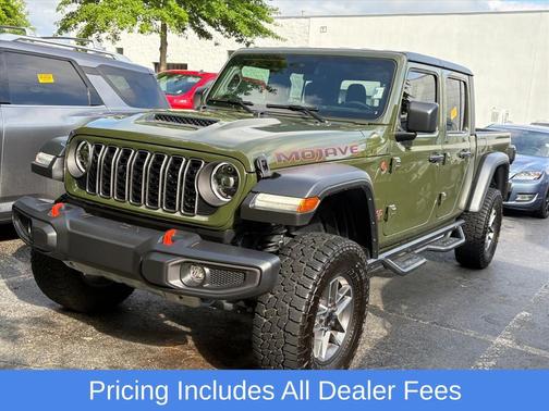 Sarge Green Clearcoat 2024 Jeep Gladiator Mojave