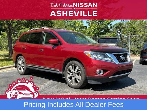 Cayenne Red 2015 Nissan Pathfinder Platinum