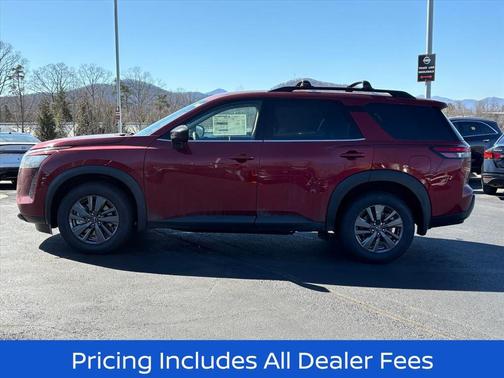 Scarlet Ember Tintcoat 2026 Nissan Pathfinder SV