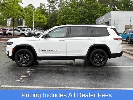 Bright White Clearcoat 2024 Jeep Grand Cherokee L Limited