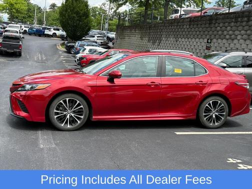 Supersonic Red 2020 Toyota Camry SE