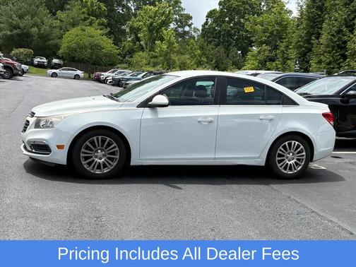 Summit White 2015 Chevrolet Cruze ECO