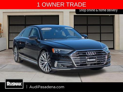 Mythos Black Metallic 2019 Audi A8 55