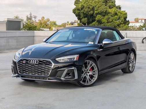 Mythos Black Metallic/Black Roof 2023 Audi S5 3.0T Premium Plus