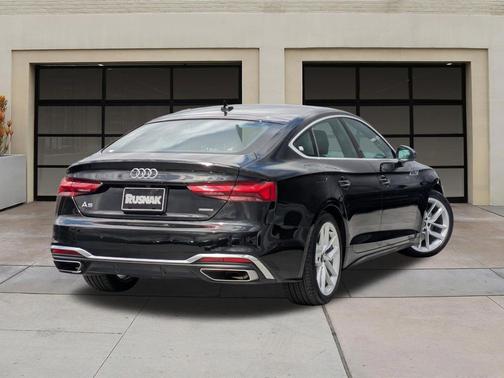 Mythos Black Metallic 2023 Audi A5 Sportback 45 S Line Premium Plus