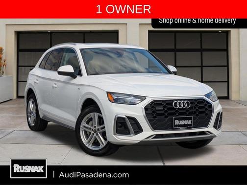 Ibis White 2023 Audi Q5 55 S line Premium