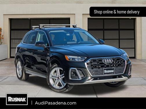 Mythos Black Metallic 2025 Audi Q5 55 S line Premium Plus