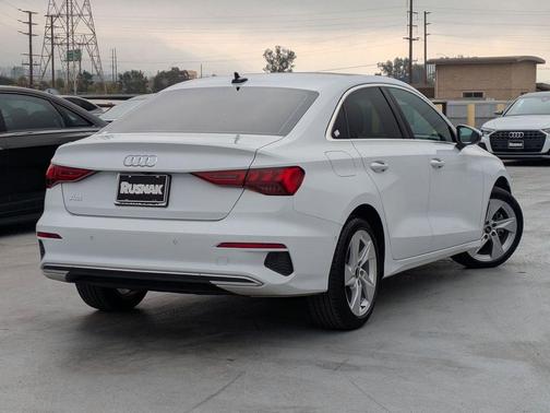 Glacier White Metallic 2023 Audi A3 Premium