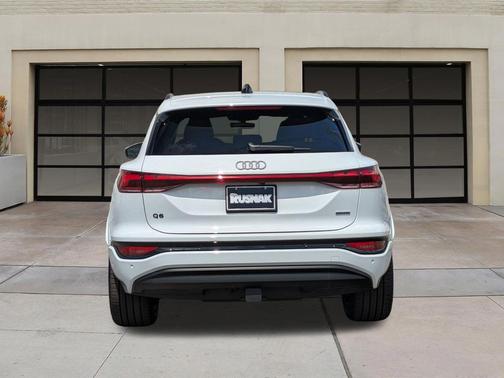 Glacier White 2025 Audi Q6 e-tron Premium Plus quattro