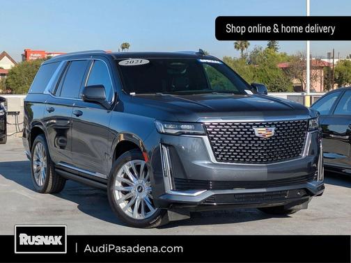 Shadow Metallic 2021 Cadillac Escalade Premium Luxury