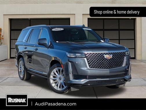 Shadow Metallic 2021 Cadillac Escalade Premium Luxury