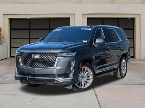 Shadow Metallic 2021 Cadillac Escalade Premium Luxury