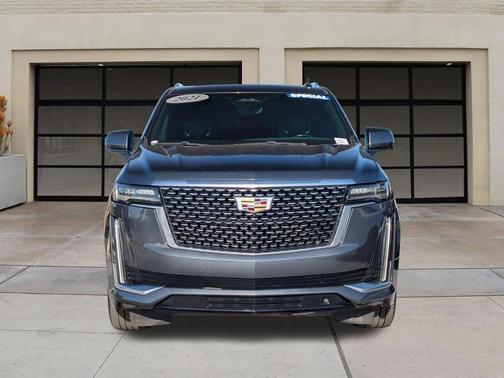 Shadow Metallic 2021 Cadillac Escalade Premium Luxury