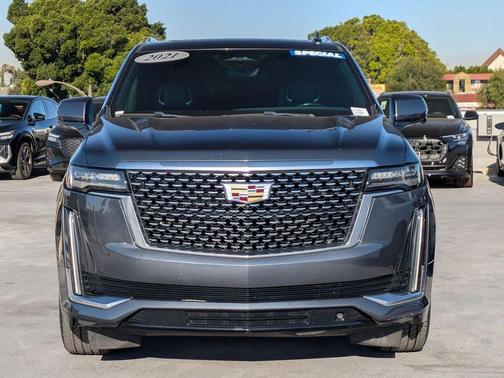 Shadow Metallic 2021 Cadillac Escalade Premium Luxury