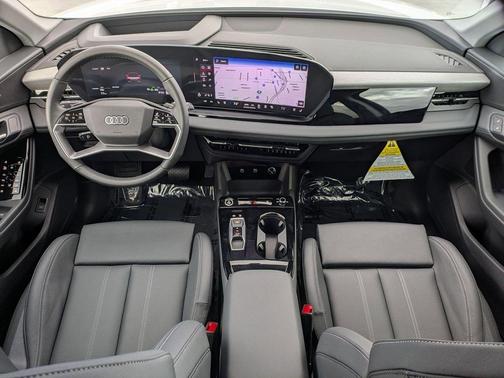 Glacier White 2025 Audi Q6 e-tron Premium Plus quattro