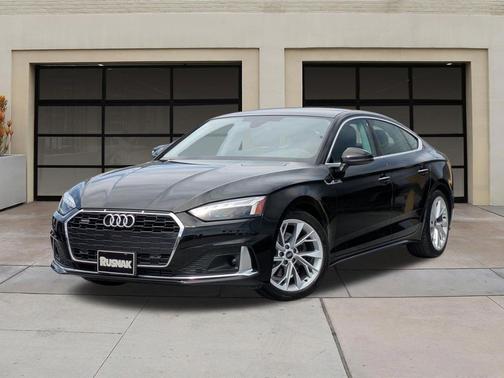 Mythos Black Metallic 2023 Audi A5 Sportback Premium