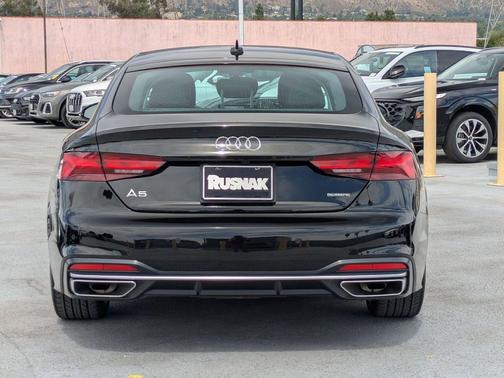 Mythos Black Metallic 2023 Audi A5 Sportback Premium