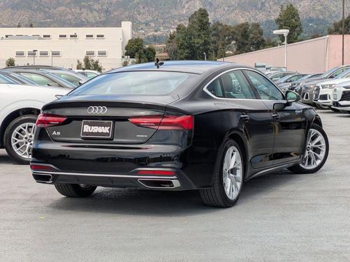 Mythos Black Metallic 2023 Audi A5 Sportback Premium