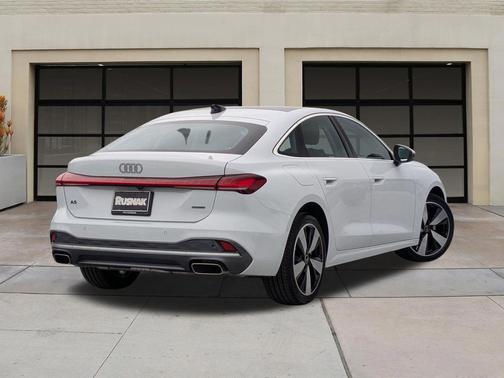 Glacier White Metallic 2025 Audi A5 Premium TFSI quattro S tronic