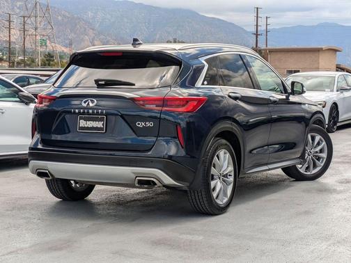 Hermosa Blue 2021 INFINITI QX50 LUXE