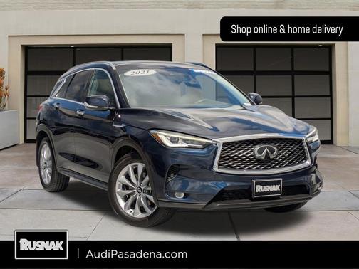 Hermosa Blue 2021 INFINITI QX50 LUXE