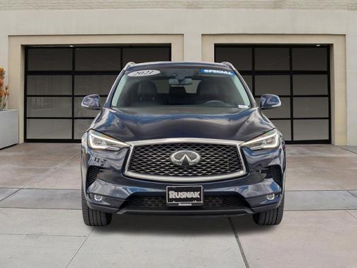 Hermosa Blue 2021 INFINITI QX50 LUXE