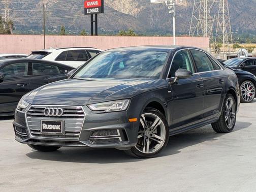 Manhattan Gray Metallic 2018 Audi A4 2.0T ultra Premium Plus