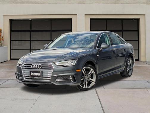 Manhattan Gray Metallic 2018 Audi A4 2.0T ultra Premium Plus