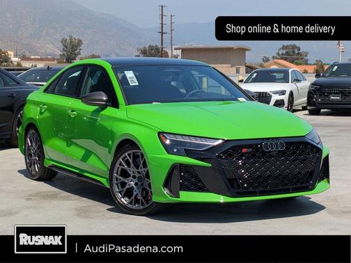 Kyalami Green 2026 Audi RS 3 TFSI quattro S tronic