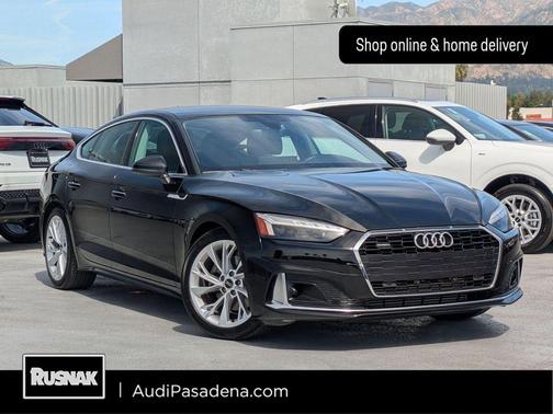 Brilliant Black 2023 Audi A5 Sportback Premium