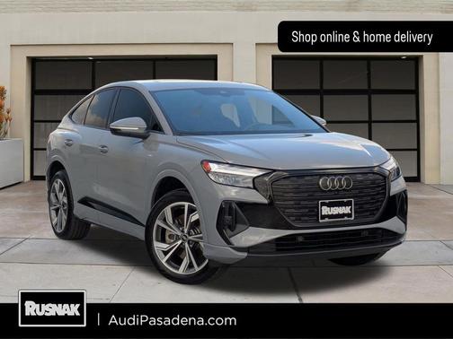 Pebble Gray 2023 Audi Q4 e-tron Premium Plus 50 quattro