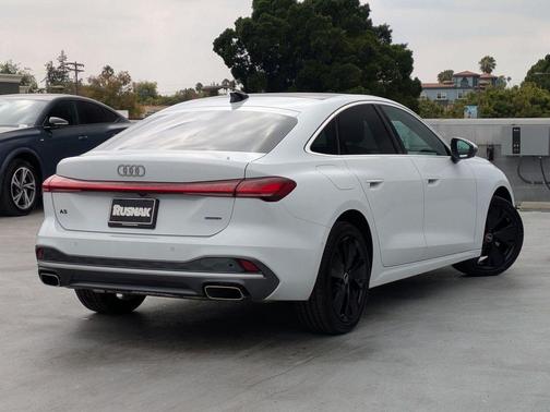 Glacier White 2025 Audi A5 Premium TFSI quattro S tronic
