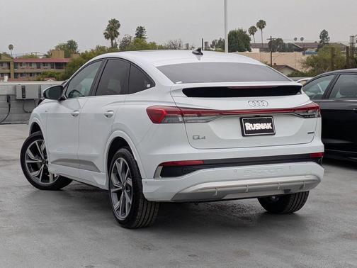 Glacier White Metallic 2023 Audi Q4 e-tron Premium Plus 50 quattro